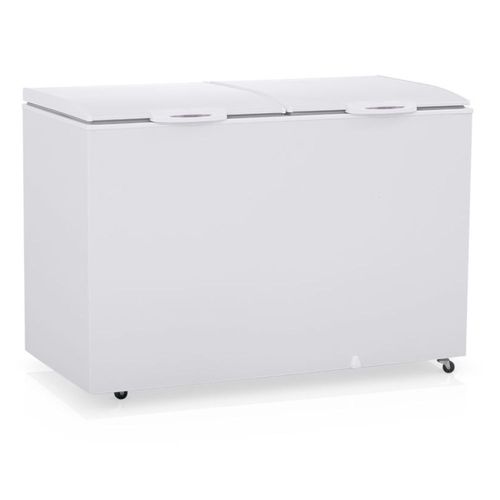 Freezer 2 Tampas 411 Litros GHB410BIN Gelopar Conservador Branco Bivolt