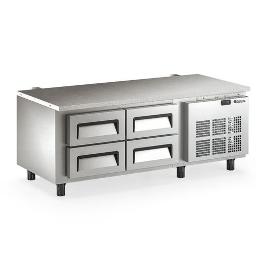 Balcão Refrigerado Baixo Hamburgueria GBFB150AI Gelopar Balcão Inox 220V