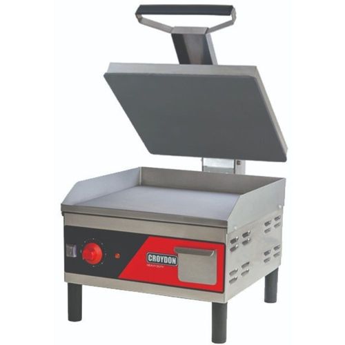 Chapa Elétrica com Prensa 45x40cm CE042T Croydon Chapa de lanche Inox 220V