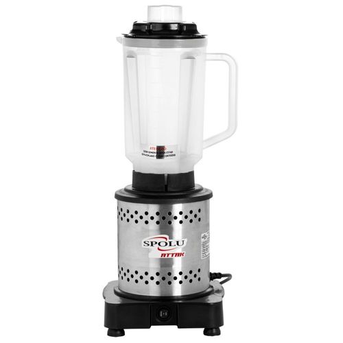 Liquidificador Alta Rotação 1,75L Attak SPL034 Spolu Liquidificador Inox 220V