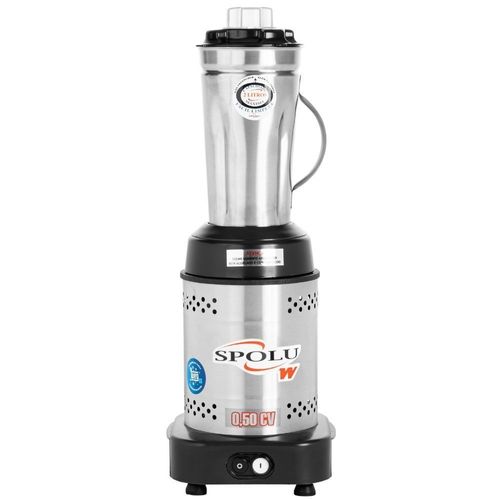 Liquidificador Baixa Rotação 2L SPLO48W Spolu Liquidificador Inox Bivolt