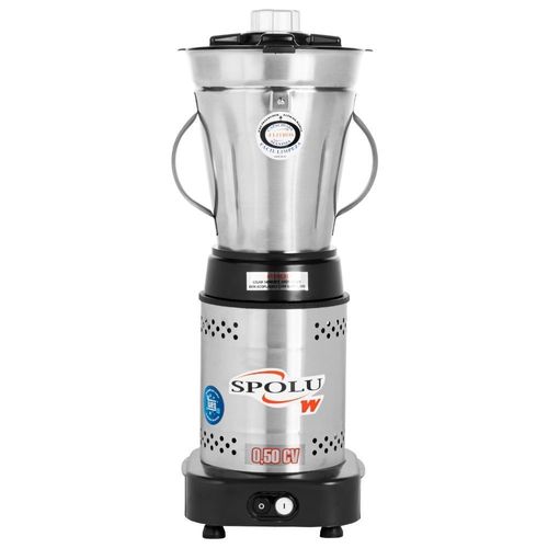 Liquidificador Baixa Rotação 4L SPLO49W Spolu Liquidificador Inox Bivolt