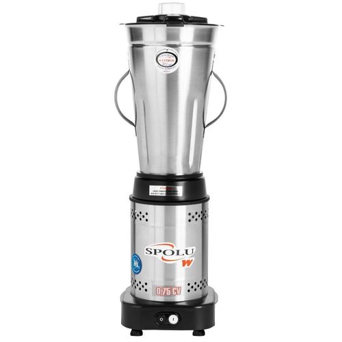 Liquidificador Baixa Rotação 6L SPLO5OW Spolu Liquidificador Inox Bivolt