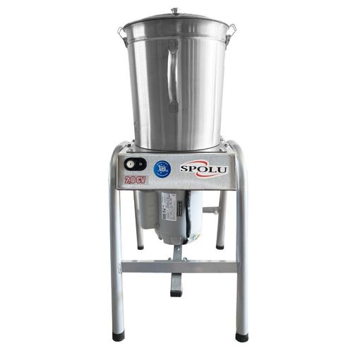 Cutter Basculante Industrial Alto Rendimento 20L SPL301 Spolu Processador Inox Spolu 220V